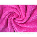 Flannel Shining Pinapple Design Tricking Tissu